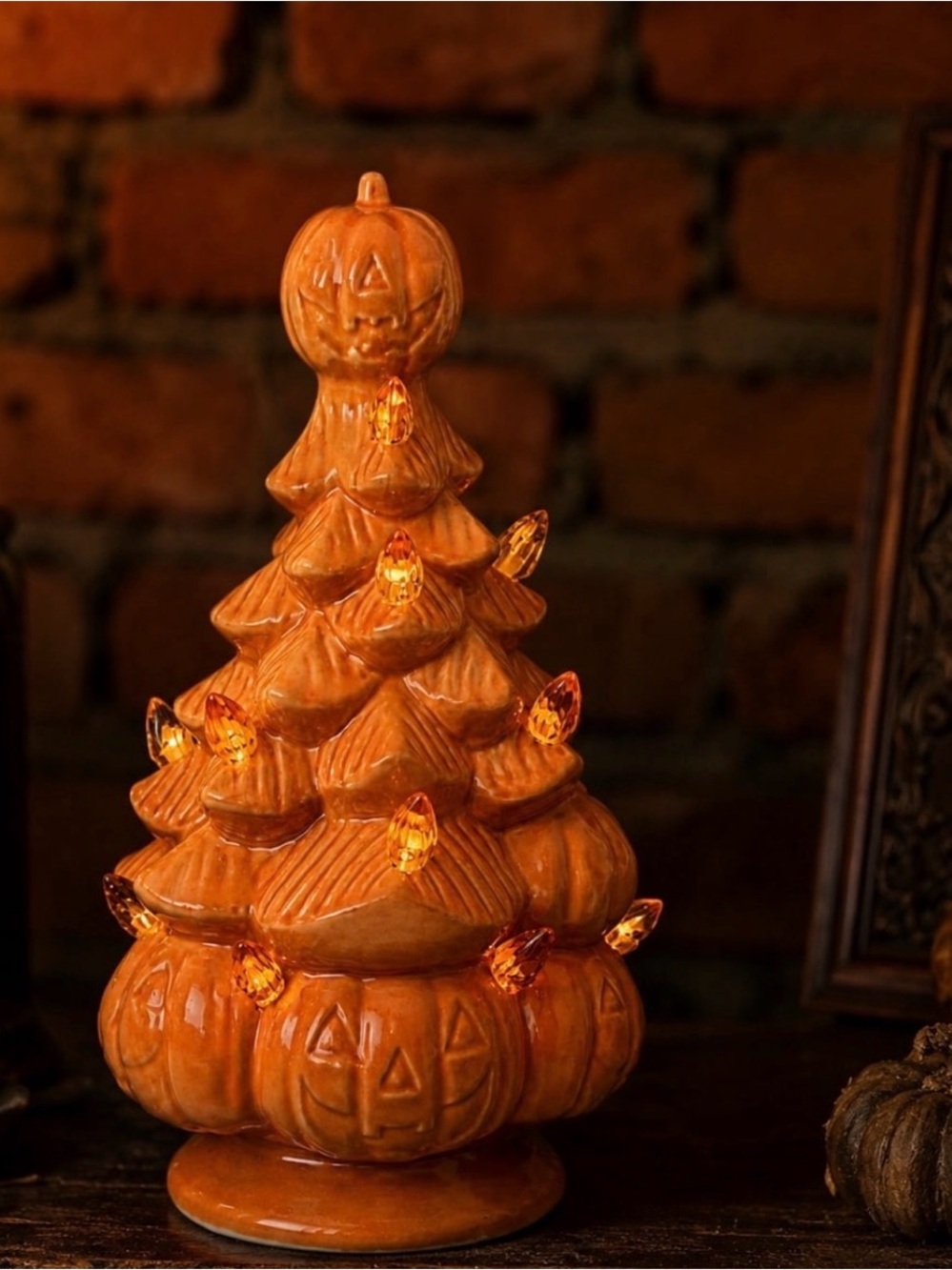 🆕”Nostalgic” Light Up Halloween Pumpkin Tree